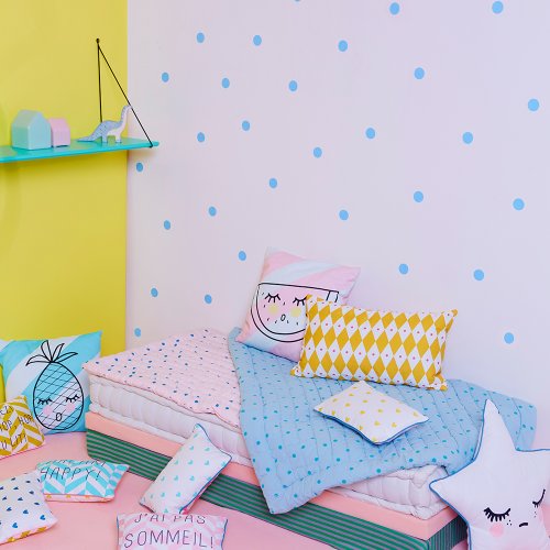 Etagère simple Babou - Bleu aqua