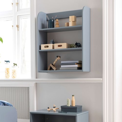 Etagère 2 en 1 - Bleu gris