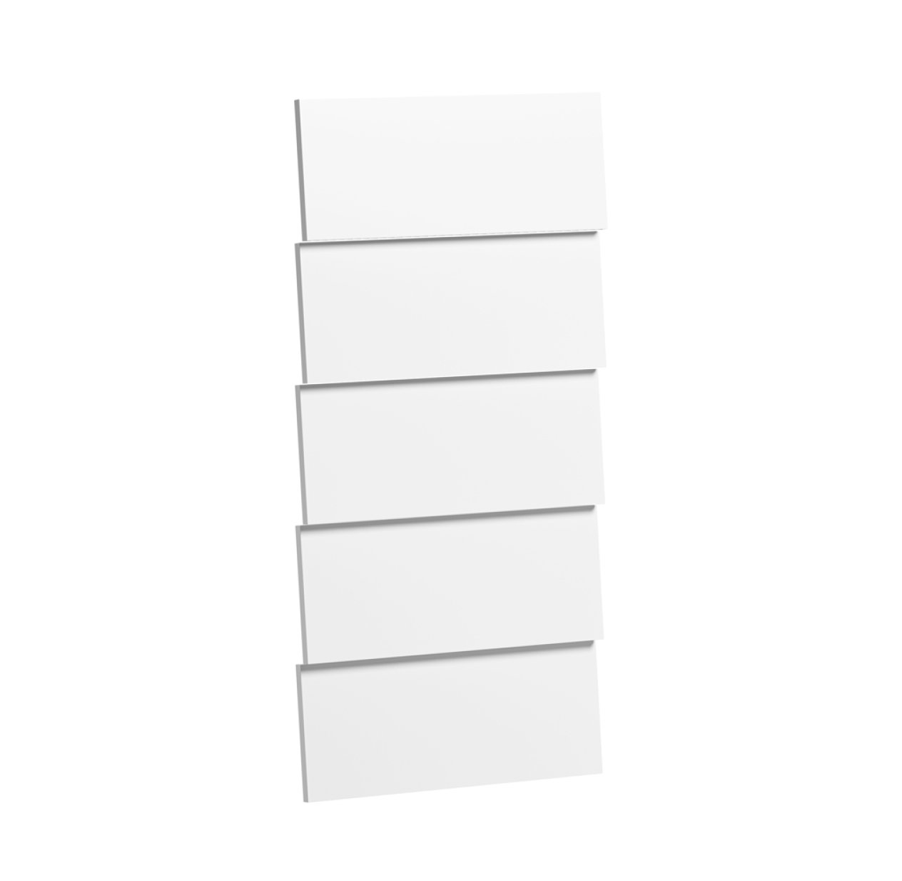 Faces supplémentaires pour chiffonnier 5 tiroirs Vintage - Blanc