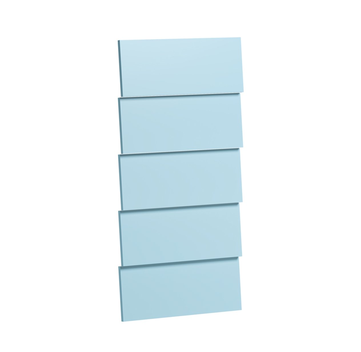 Faces supplémentaires pour chiffonnier 5 tiroirs Vintage - Bleu