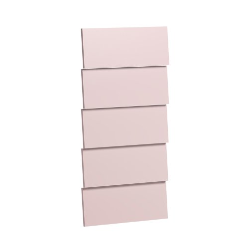Faces supplémentaires pour chiffonnier 5 tiroirs Vintage - Rose