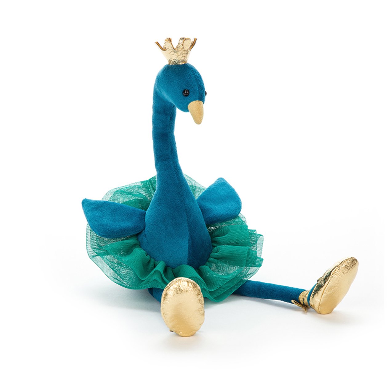 Peluche Fancy le paon - Bleu