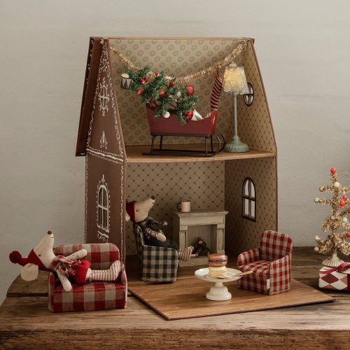 Fauteuil écossais Miniature - Rouge