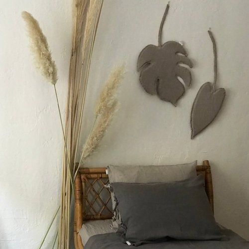 Décoration murale Monstera - Sable