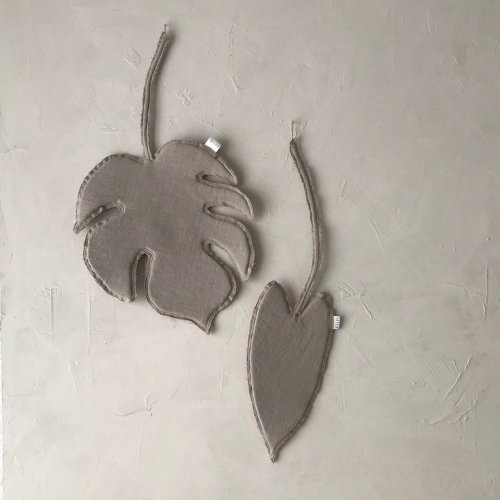 Décoration murale Monstera - Sable