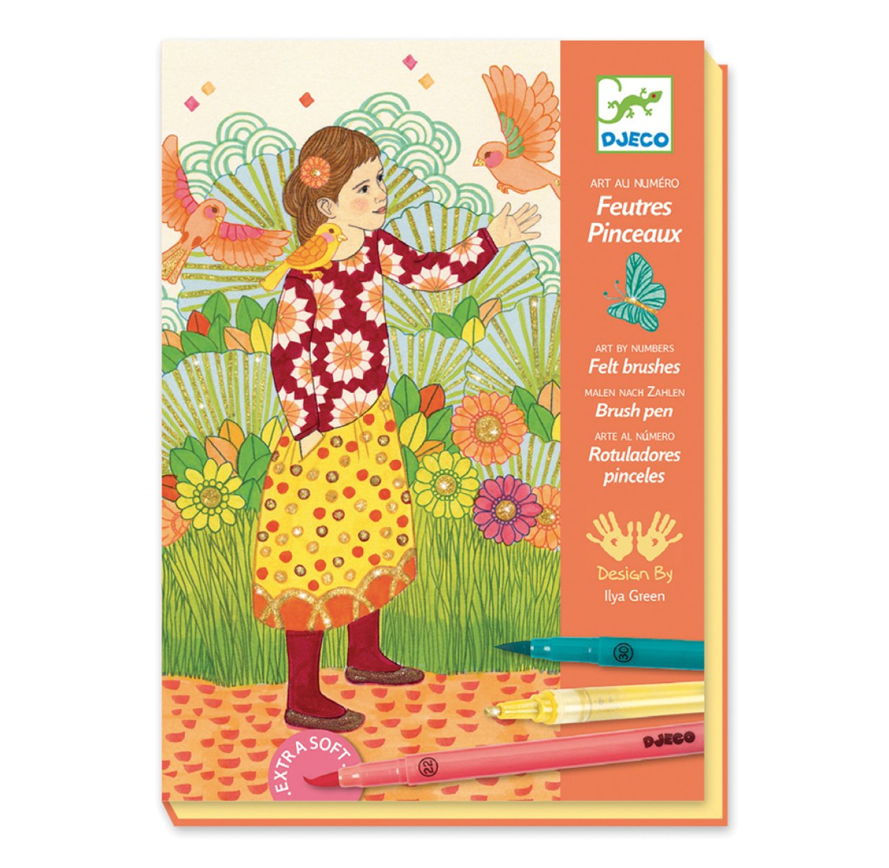 Feutres pinceaux - Sous le charme