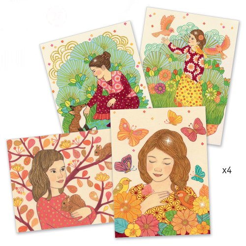 Feutres pinceaux - Sous le charme