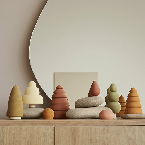 Set d'arbres Forêt Autumn