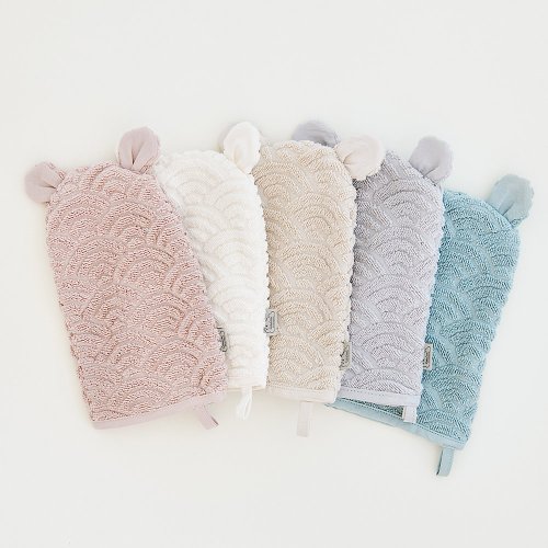 Gant de Toilette Ours - Gris