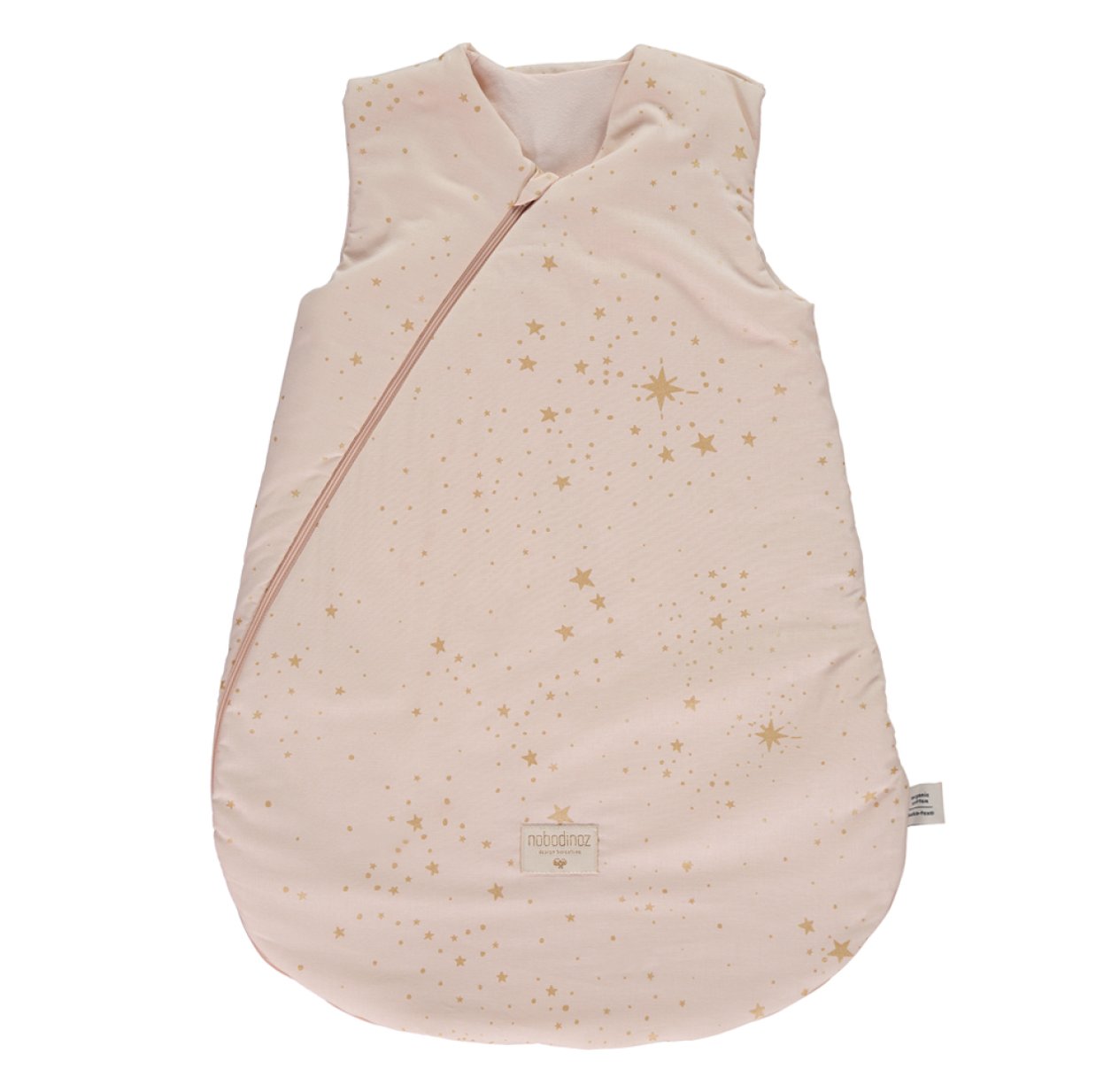 Gigoteuse Mi-Saison Cocoon gold stella Elements - Rose poudré