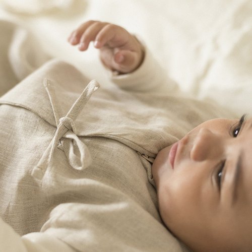 Gigoteuse d'été Lin Français - Greige