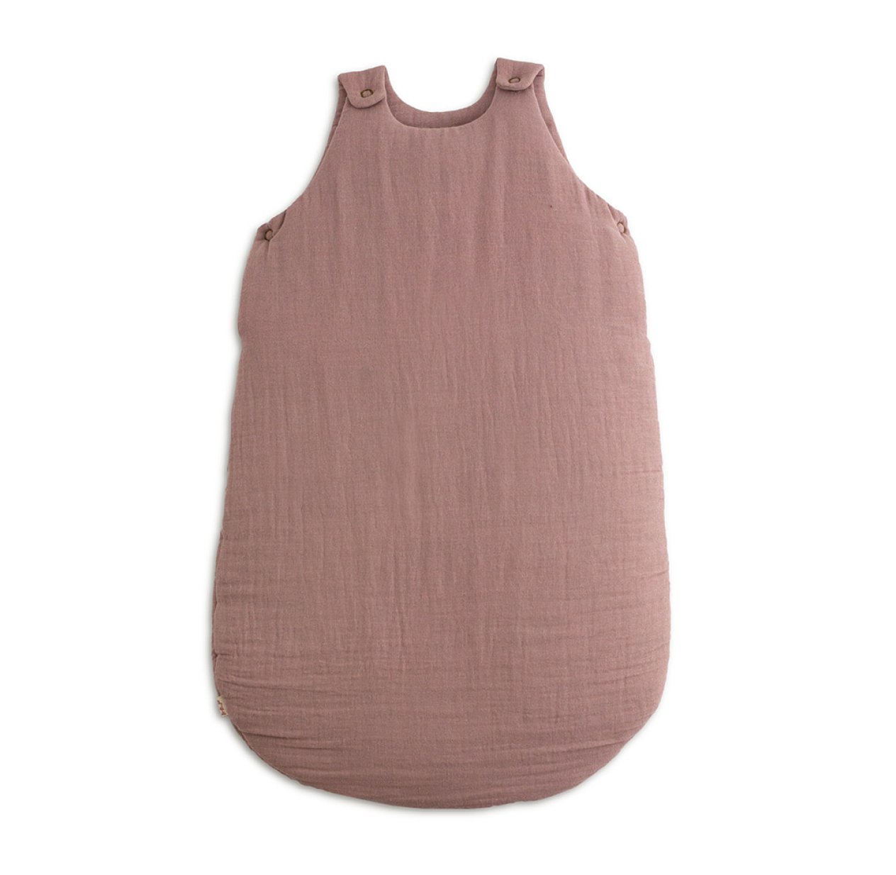 Gigoteuse Hiver Gaze de coton bio - Vieux rose