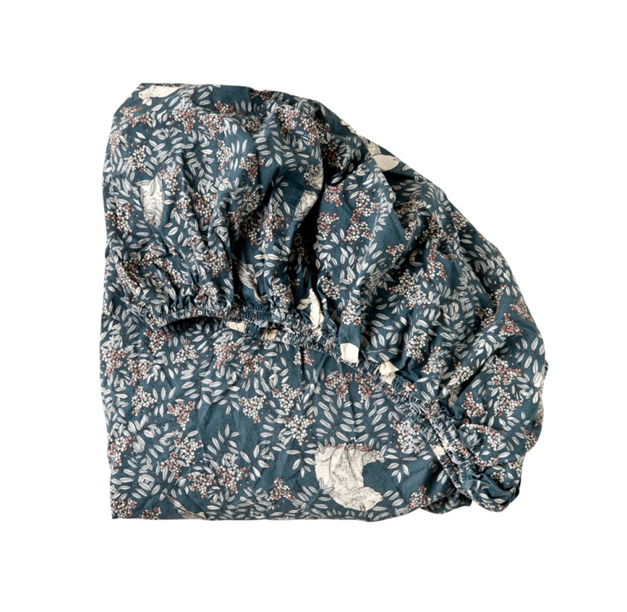 Drap housse bébé Fauna - Vert foncé