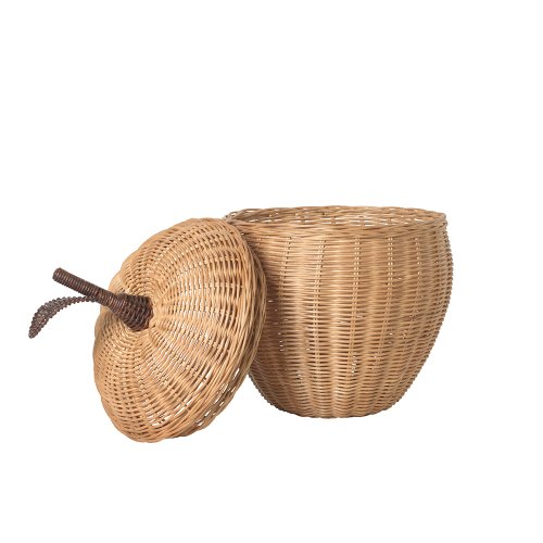 Panier de rangement tressé Pomme