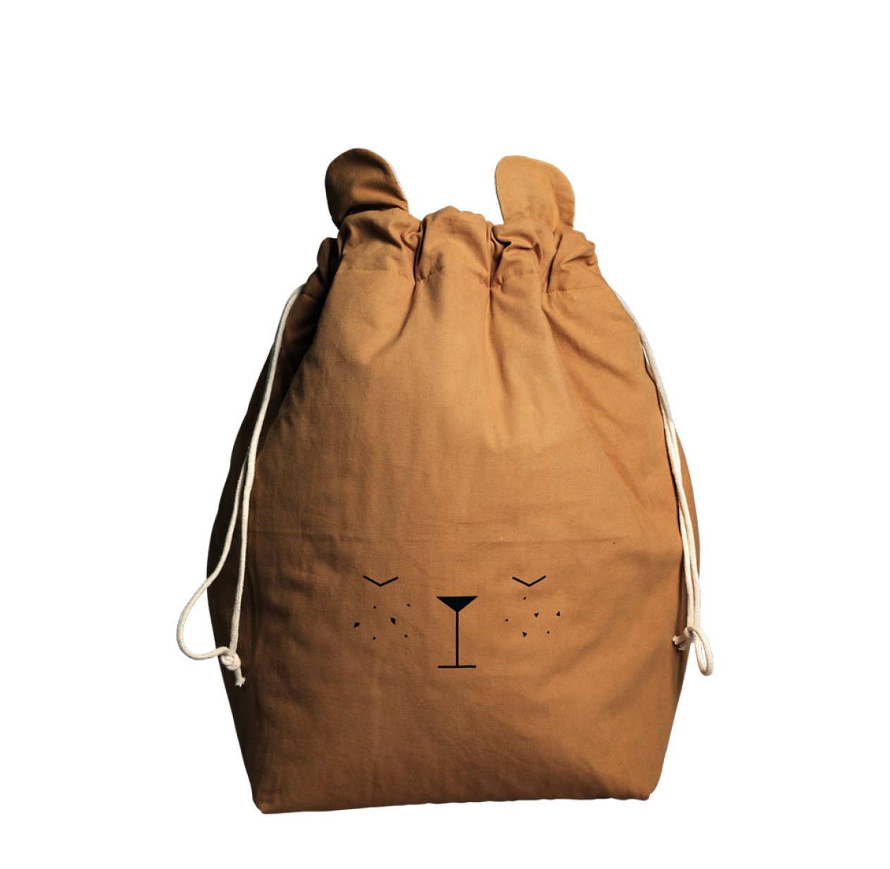 Panier de rangement Ours Bear - Ocre