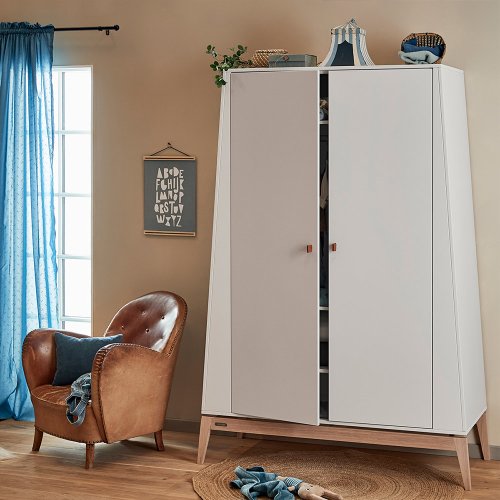 Grande Armoire Luna - Blanc