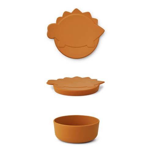 Boîte Lunch Dino Charlot - Moutarde