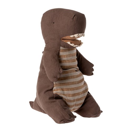 Peluche Dinosaure Gantosaurus Large - Chocolat