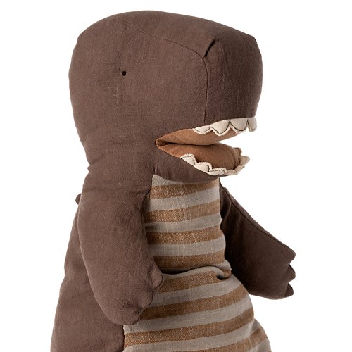 Peluche Dinosaure Gantosaurus Large - Chocolat