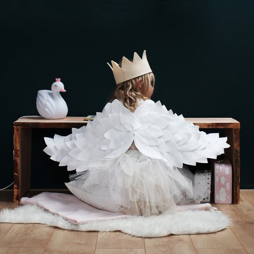 Veilleuse lampe de chevet Cygne - Blanc