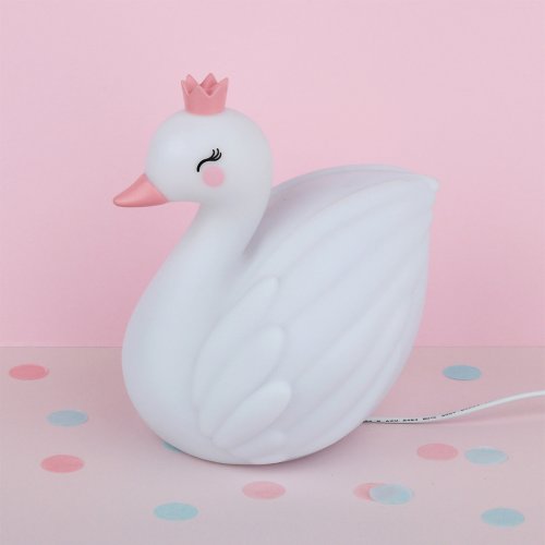 Veilleuse lampe de chevet Cygne - Blanc