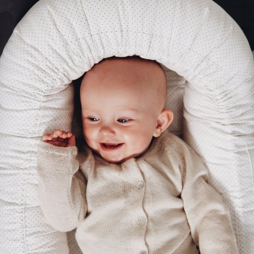 Couffin bébé Gro Babylift Little Dot - Crème de la crème