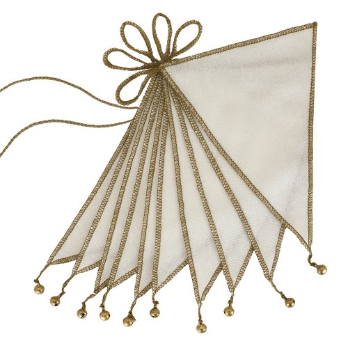 Guirlande fanions et grelots - Naturel