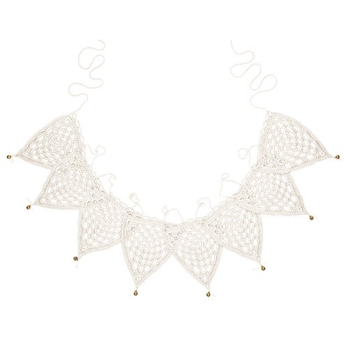 Guirlande Fanions en Crochet - Naturel