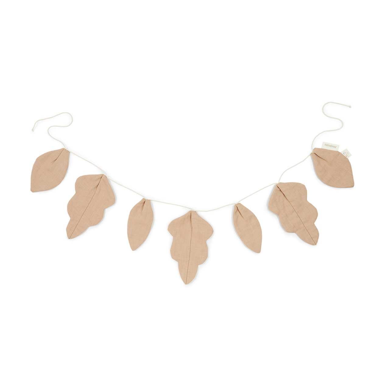 Guirlande Feuilles Lin Français - Sand