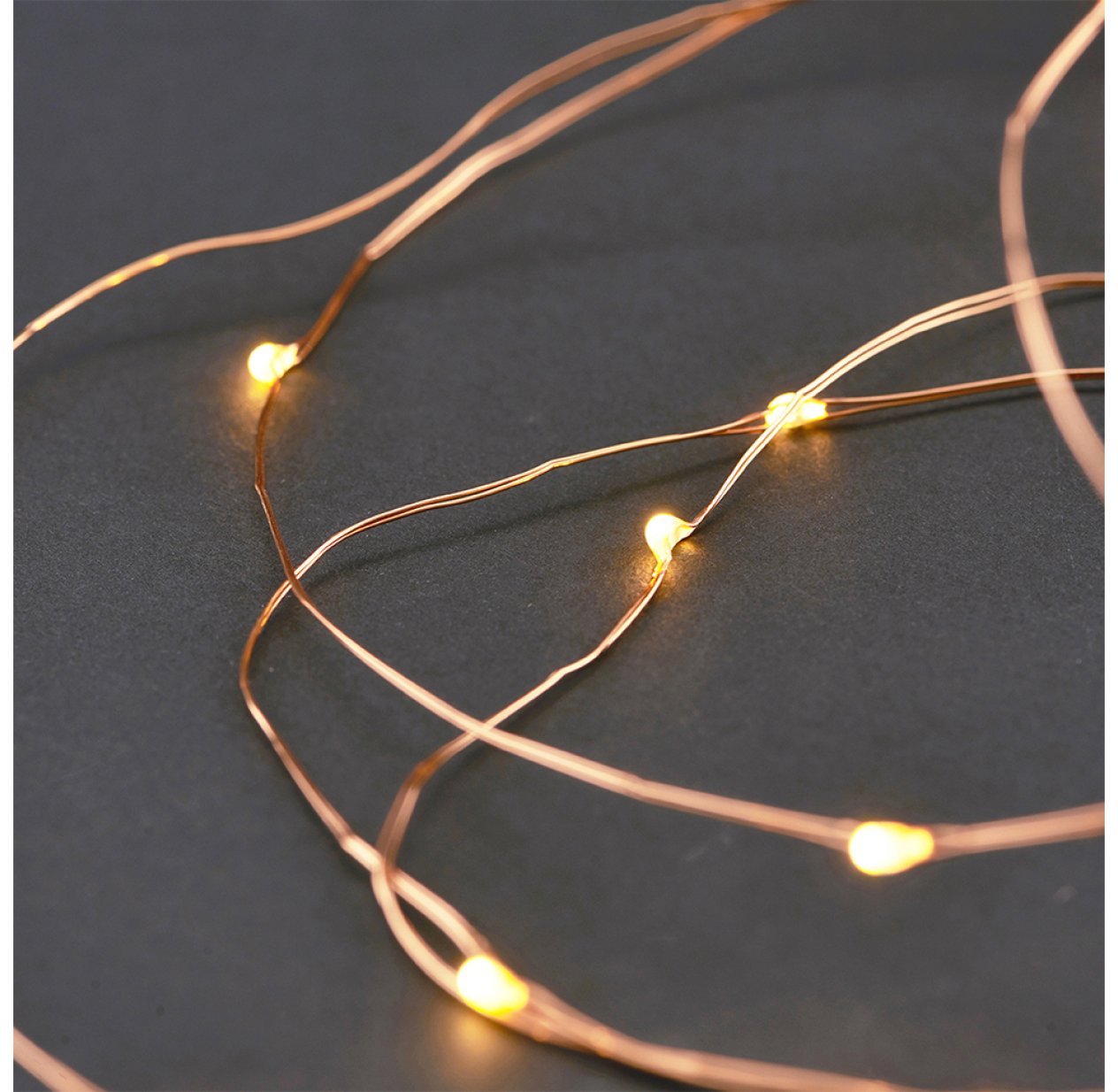 Guirlande lumineuse - Cuivre