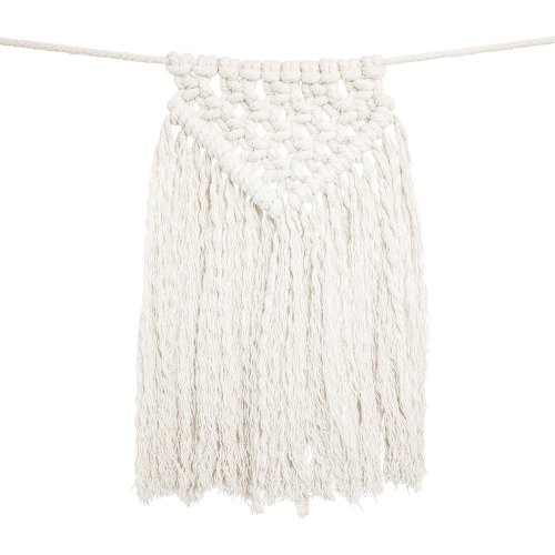 Guirlande en macramé - Naturel