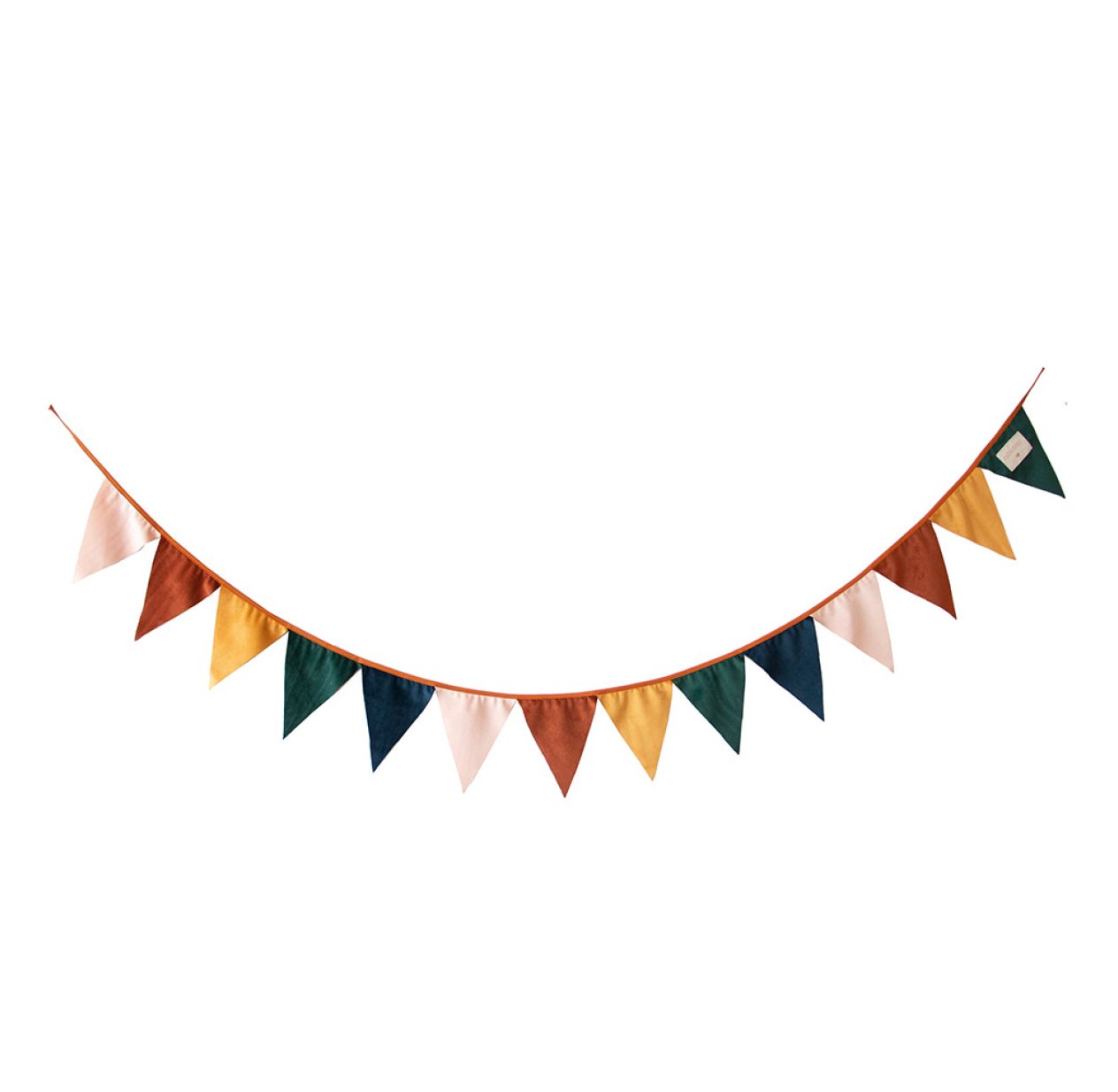 Guirlande Fanions en velours Savanna