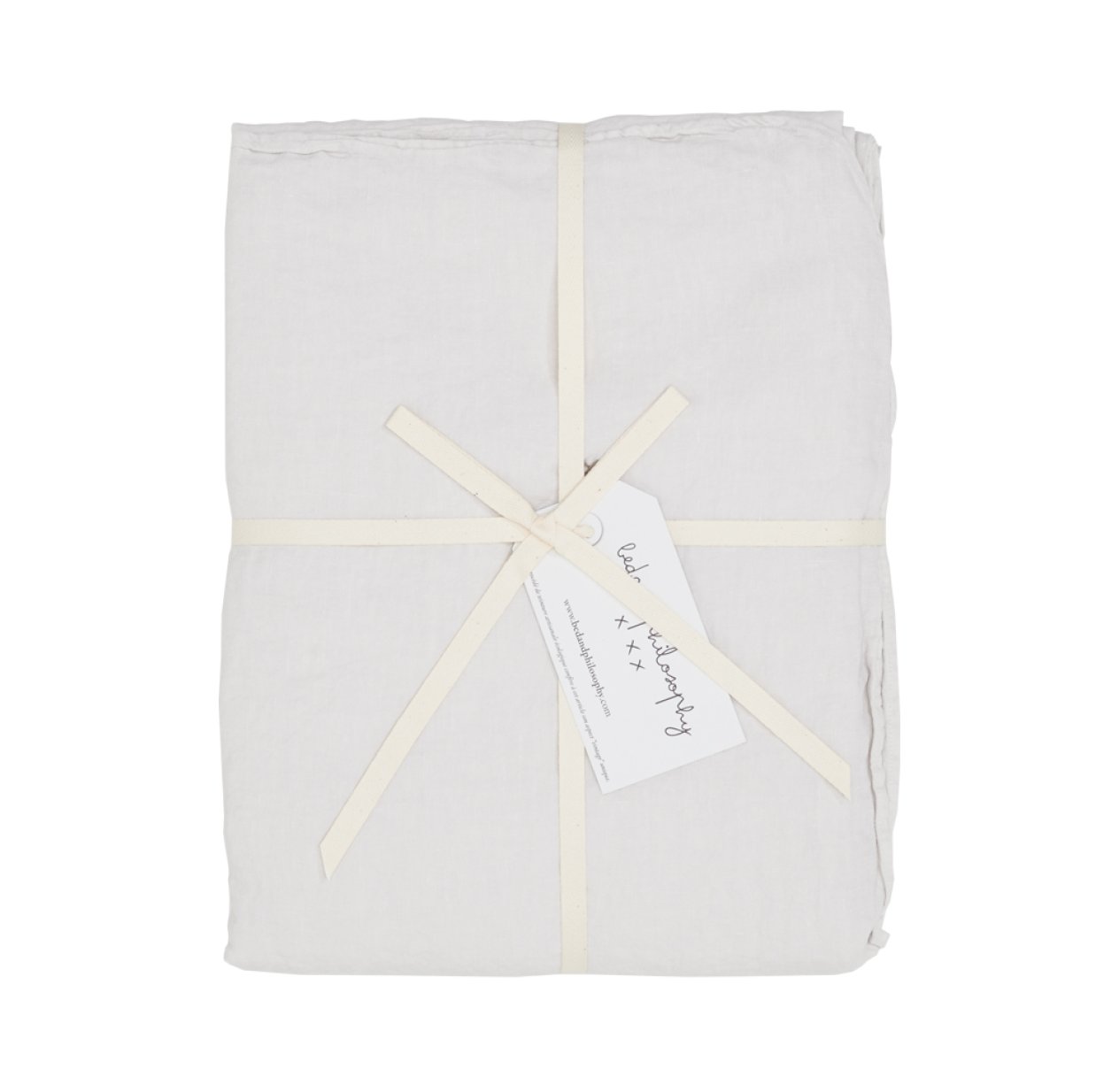 Drap plat Harlem plume - Blanc