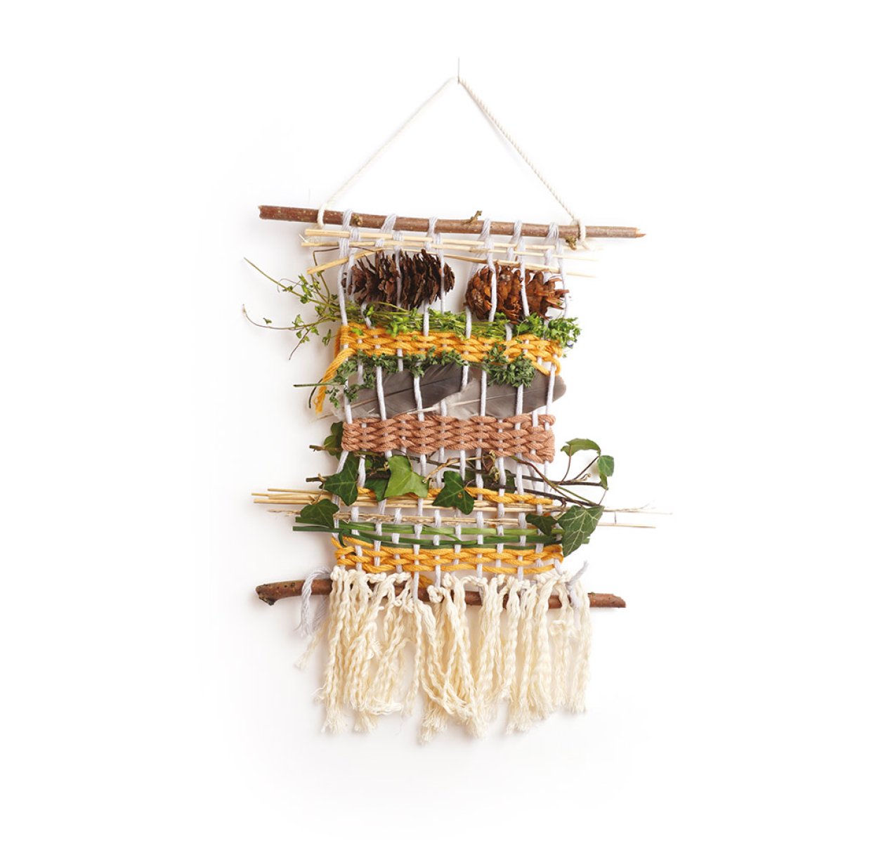 Mon Herbier à tisser DIY