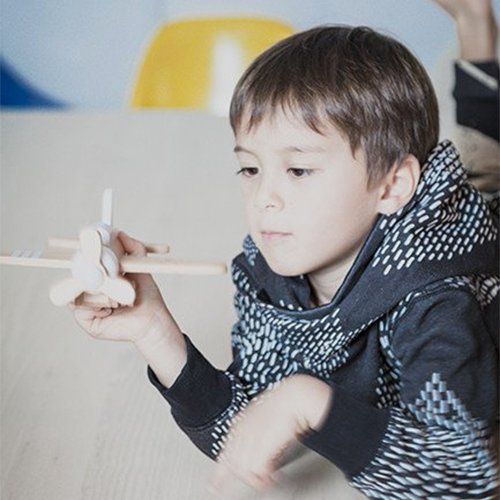 Avion à Hélice Hikouki - Blanc