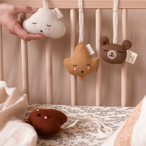 Hochet à suspendre Ourson