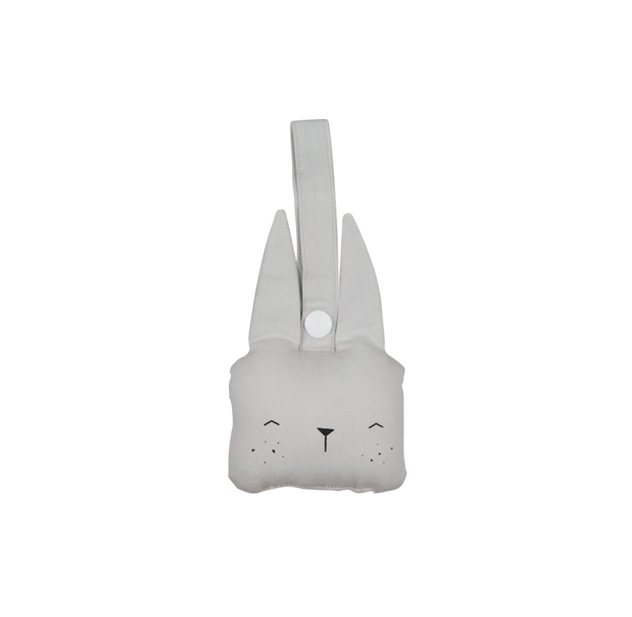 Hochet à suspendre Lapin - Gris clair