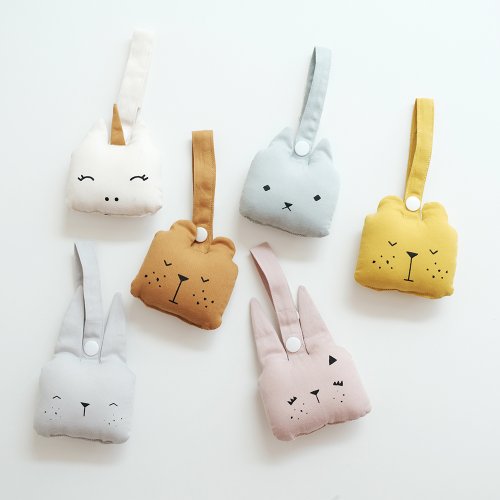 Hochet à suspendre Ours - Ocre