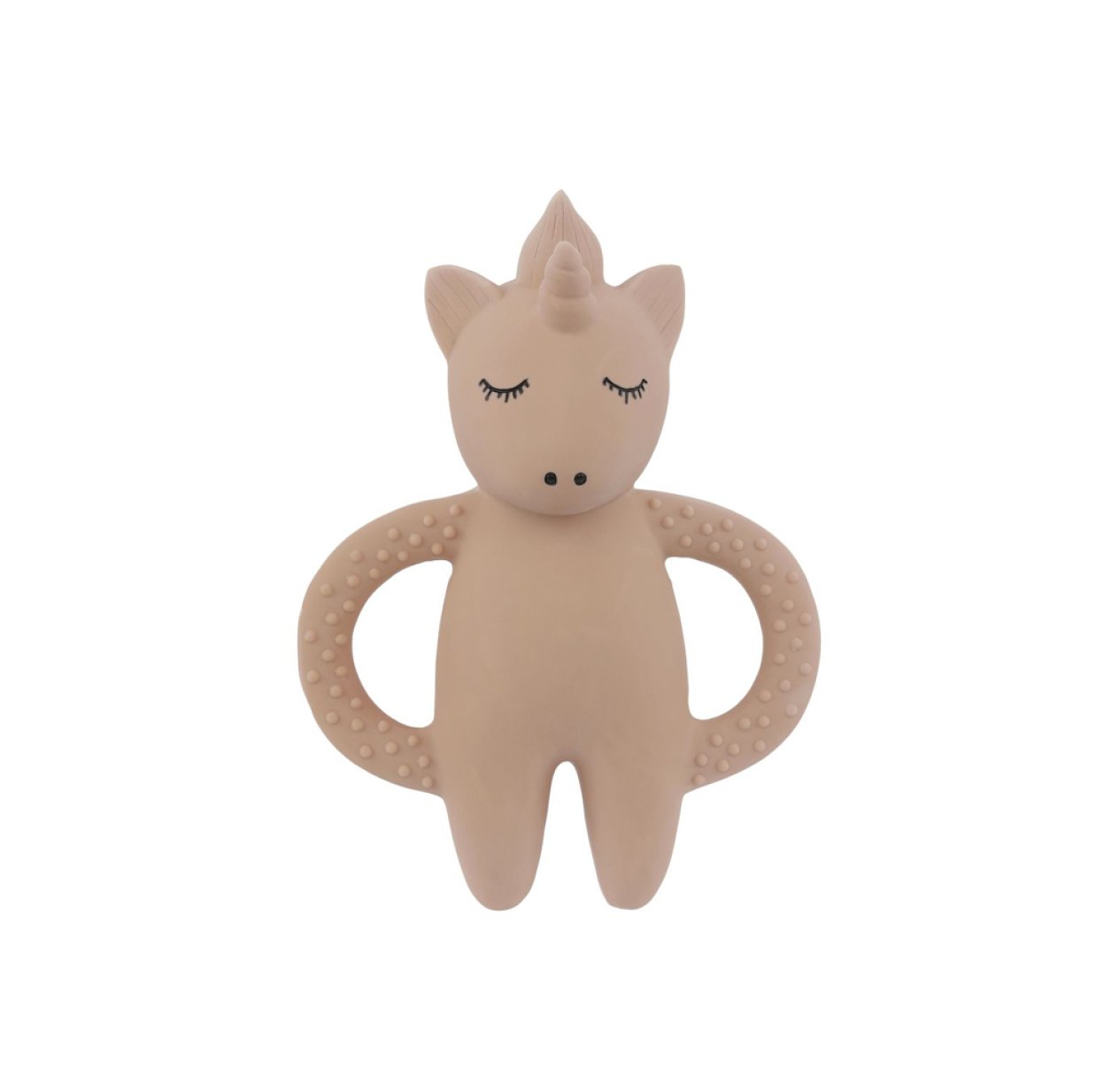 Anneau hochet de dentition Licorne - Lila