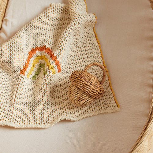 Hochet Gland en rotin