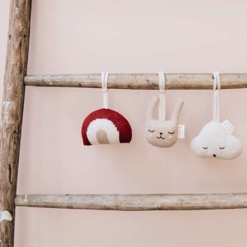 Hochet à suspendre Lapin