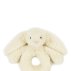 Hochet lapin timide Bashful Cream Bunny - Crème