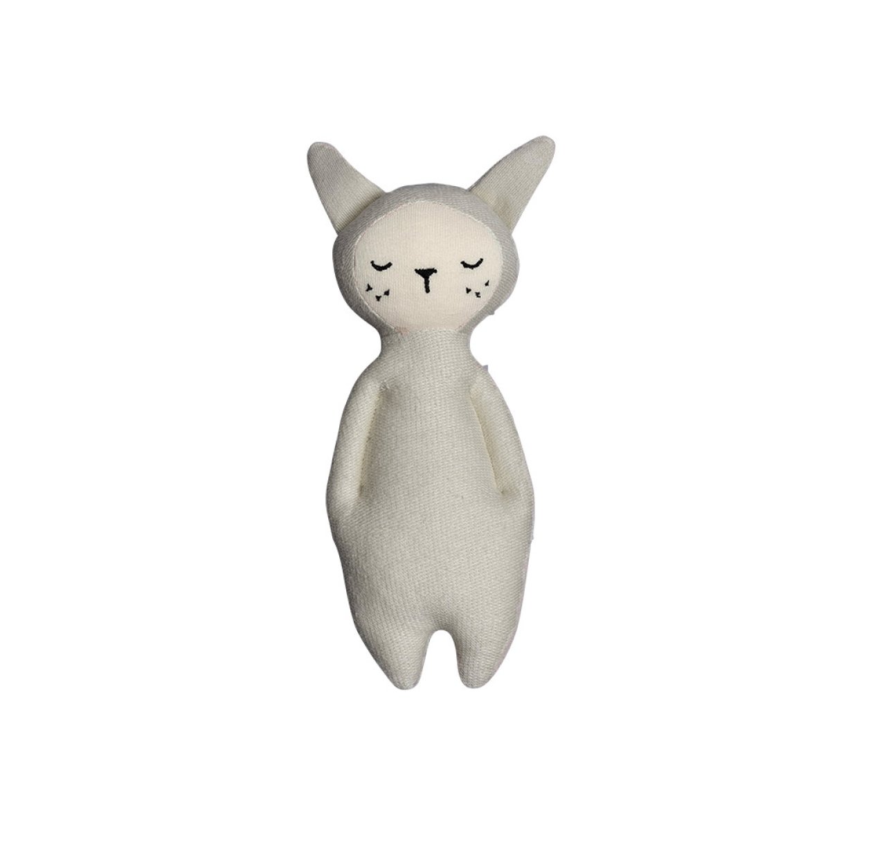 Hochet Lapin - Gris Clair