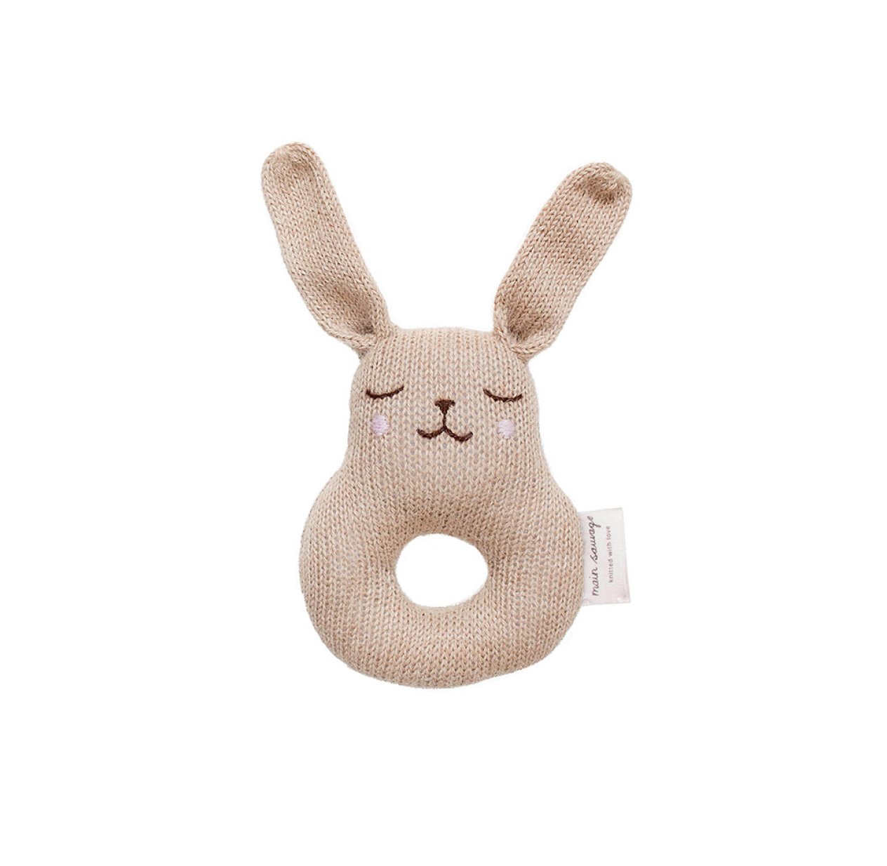 Hochet Lapin - Sable