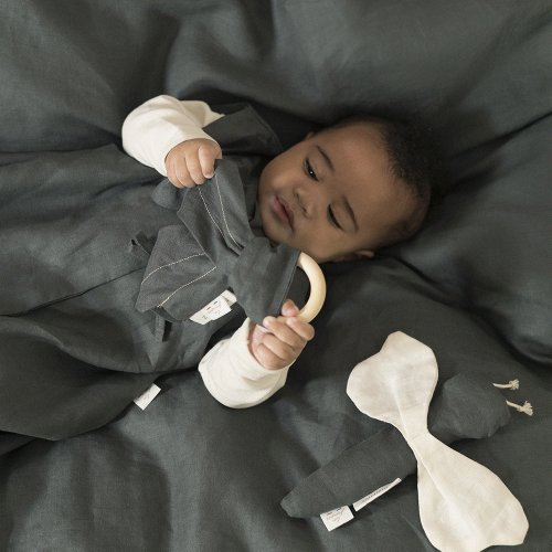 Hochet Libellule Lin Français - Green Blue