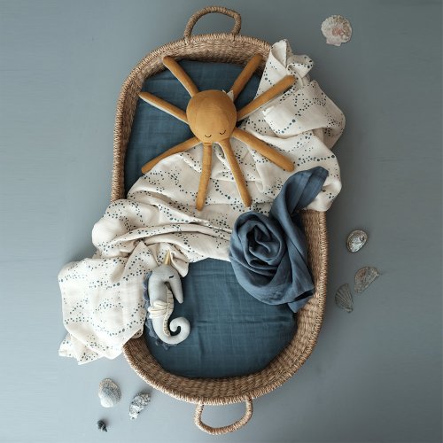 Hochet Octopus - Ocre