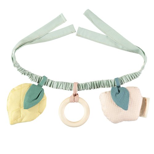 Hochet pour poussette Fruits