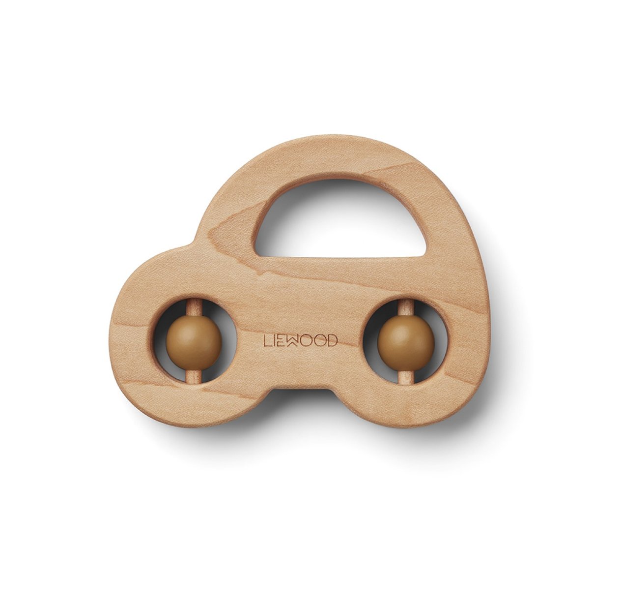 Hochet Voiture Juno - Moutarde