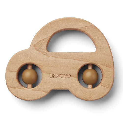 Hochet Voiture Juno - Moutarde