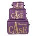 House Case Nylon - Violet/Doré